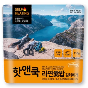 참미푸드 핫앤쿡 라면애밥 김치찌개 110g