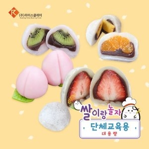라이스클레이  과일찹쌀떡 DIY 만들기 10인  단체용 대용량 키트