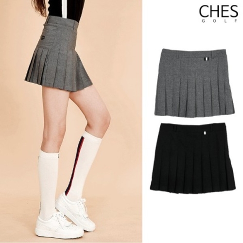 체스골프 그 퀸 GG 여성골프 플리츠스커트