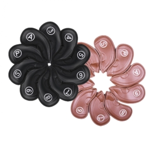 ART  10세트 아트 요즘 가죽 프로 아이언커버 히트템 블랙 300005