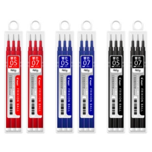 오피스존  프릭션 볼 노크용 LFBKRF30EF3 리필심 세트 0.5mm
