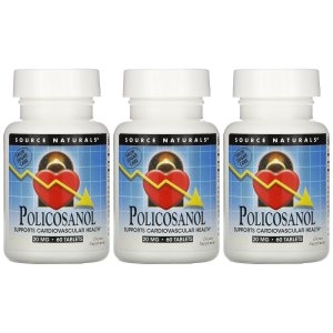 소스내추럴스 폴리코사놀 20mg 60정