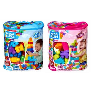 메가블럭 빅 빌딩 백 80피스