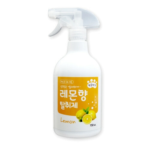 인터펫코리아 깨끗하개 레몬향 탈취제 750ml