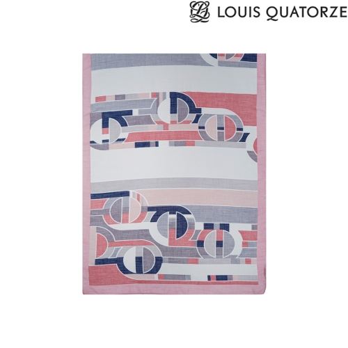 루이까또즈 SA-2UPP060PI 로고 롱 스카프 씨엘로 핑크