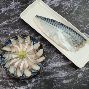고등어 회 초 절임 특대 시메사바 150g 선택시메사바150g