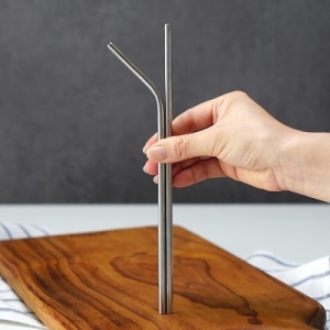 ST  스테인리스 빨대 스텐(커브)