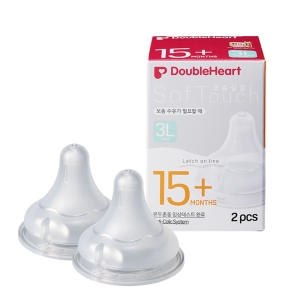 더블하트 소프트터치 모유실감 3세대 젖꼭지 8개입