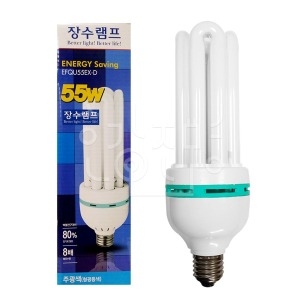 우리조명 장수램프 컬러원 EL 삼파장램프 55W E26/39 55EX-D