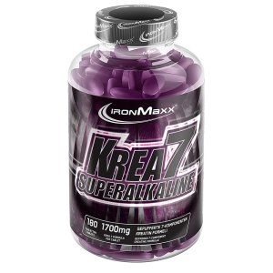 IronMaxx 아이언맥스 크레아 7 슈퍼 알카라인 크레아틴 함유 Krea7 Superalkaline creatine 180정