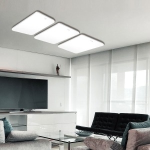 퍼스트LED  솔라루체 더집에 사각 거실등 150W_LG칩_A S 3년