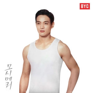 BYC 남성런닝 모시메리 뉴매쉬런닝 옆선 매쉬원단