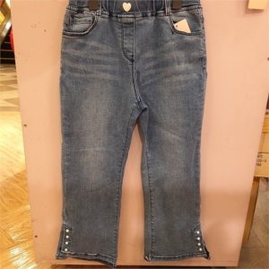 신디키즈 NC06 진주장식 부츠 데님 CITJ21805