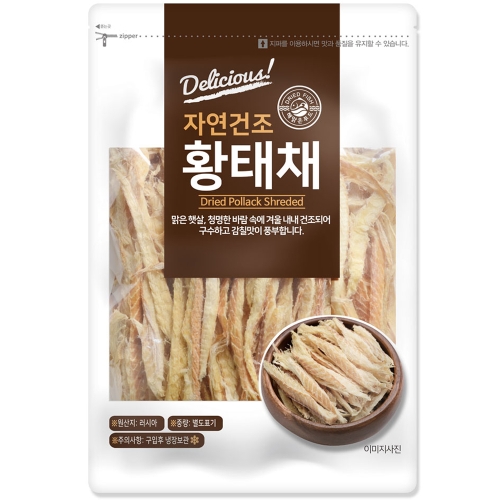 해맑은푸드  황태채 400g