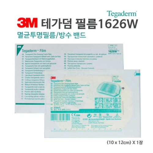 3M 테가덤 투명방수필름 10 12 cm 1개