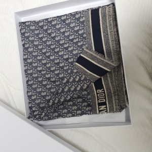 크리스찬디올 프리미엄 오블리크 숄 스카프