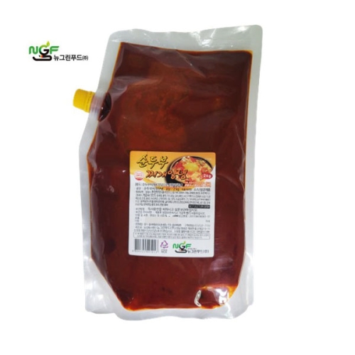 뉴그린푸드 순두부찌개 양념 2kg