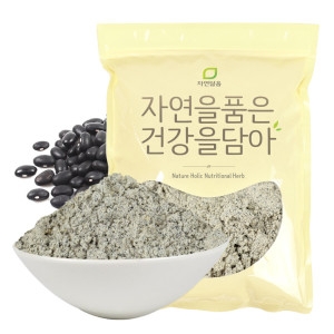 자연닮음 국산 쥐눈이콩 청국장 가루 분말 1kg 발효식품