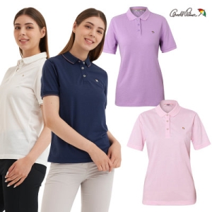 아놀드파마골프 여성 골프 PK 반팔 카라티셔츠 (AWT1S30NV)