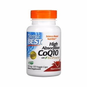 닥터스베스트 고흡수 CoQ10 바이오페린 100mg 120캡슐