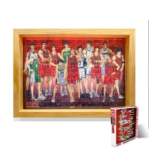 학산문화사  슬램덩크 인터하이스쿨 챔피언십 액자포함 100P