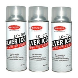 럭키  LK-703 은색냉각아연도금제 아연도금제 실버징크