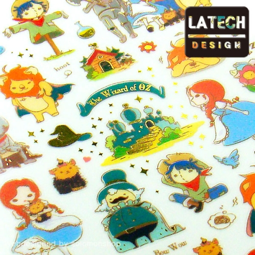 레이테크 팬시스티커 15S-T904 오즈의마법사 /동화스티커/꾸미