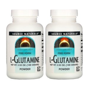 소스 내츄럴스 L 글루타민 Glutamine 파우더 100g 2팩