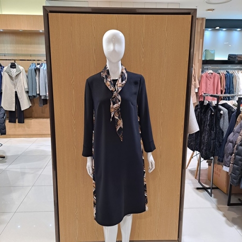 세루치 현대신촌 플리츠통원피스 S21101A