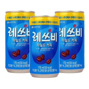 롯데칠성음료 레쓰비 175mlx30캔 무바코드