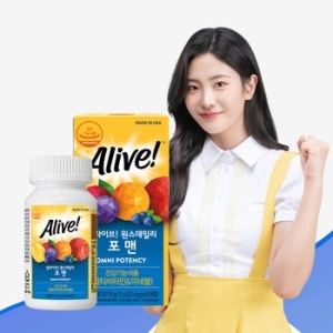 얼라이브 멀티비타민 포맨 60정 1병 2개월분