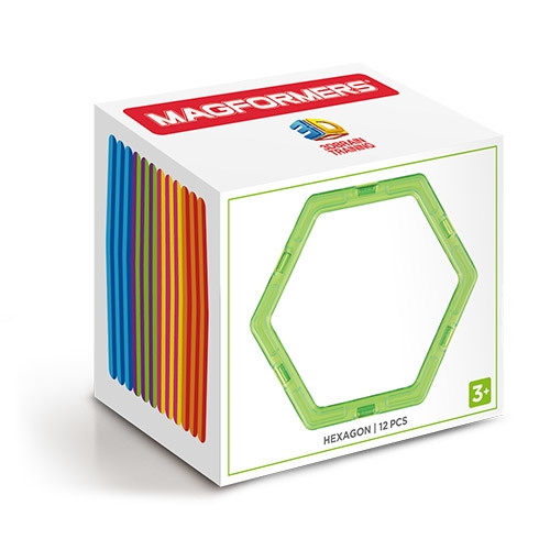 맥포머스 싱글 육각형 세트