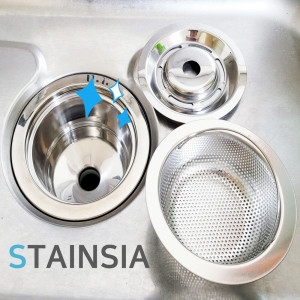스텐시아 싱크대 배수구 프리미엄 고급 올스텐 배수통
