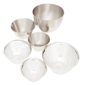 소리야나기  스텐레스 볼 채반 6종세트