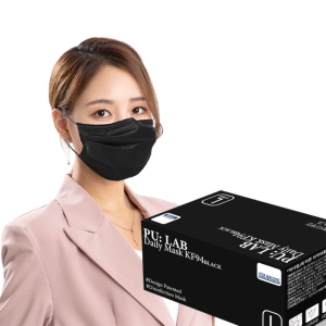 마스크팩토리 퓨랩 데일리 마스크 KF94 대형 블랙 50매입