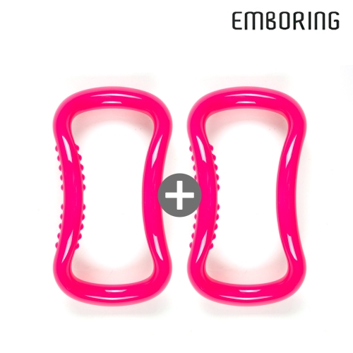 엠보링 핫핑크 요가링