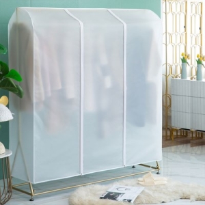 예홈  이동식 스탠드 행거 가리개 옷 걸이 커버 커튼