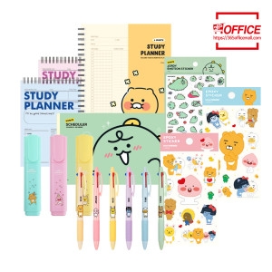 카카오프렌즈  다이어리 먼슬리 스터디 플래너 심슨