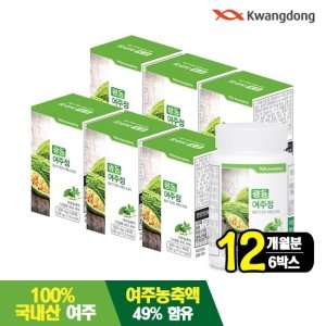 광동생활건강 100% 여주정 500mg 60정
