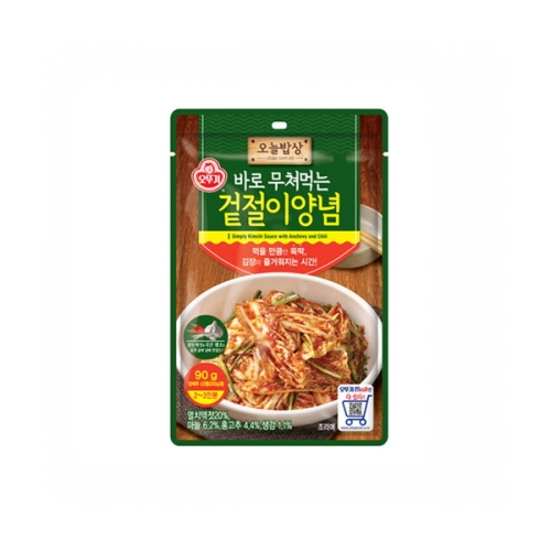 오뚜기 바로 무쳐먹는 겉절이양념 90g