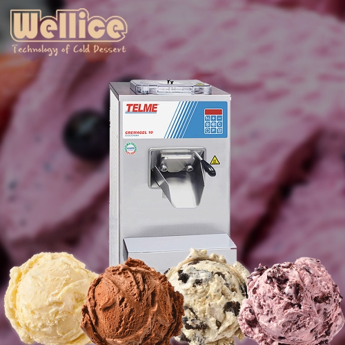 웰아이스 젤라또 아이스크림 제조기 CREMAGEL10W
