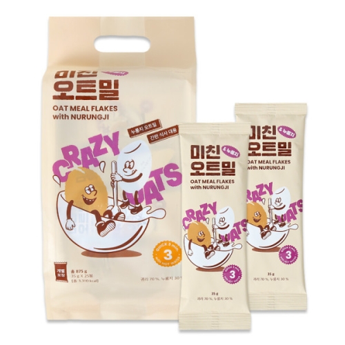 그리심  미친오트밀 누룽지 35g