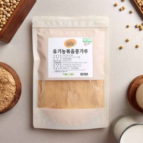 이노푸드 유기농 볶음 콩가루 200g