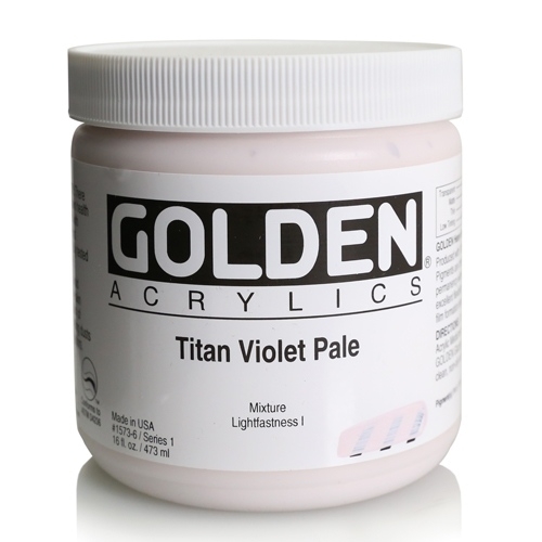 골든  H.B 아크릴릭 물감 473ML S3 Cobalt Violet Hue