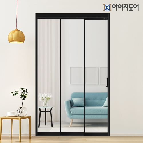 명성아이지  아이지도어 초슬림 1.4 현관중문 3연동 슬라이딩도어