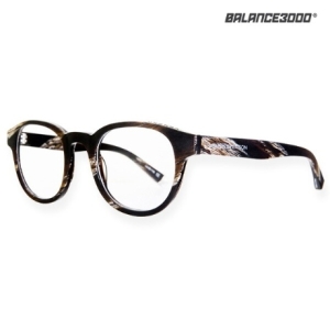 발란스3000 헨릭스텐손 뿔테 안경테 HOLM D 스모키그레이