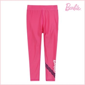 바비  여아 안감팬티 내장형 물결 워터레깅스 진핑크  (BBSL8211KP)