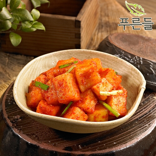 푸른들 양념한가득 전라남도 함평김치 깍두기 3kg
