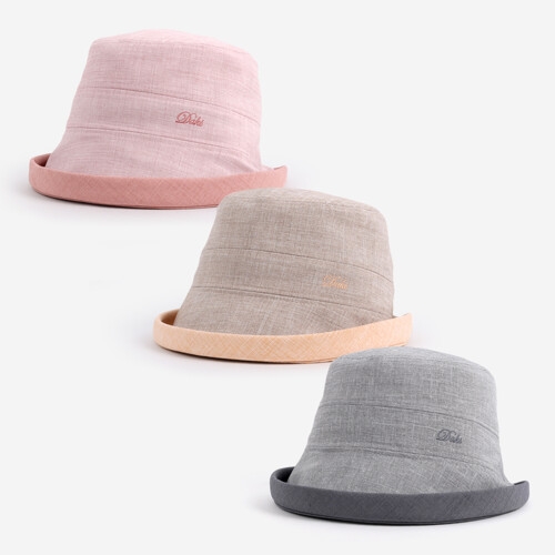 닥스 남녀공용 라인 챙꺾임 포인트 벙거지_DK25WBK008