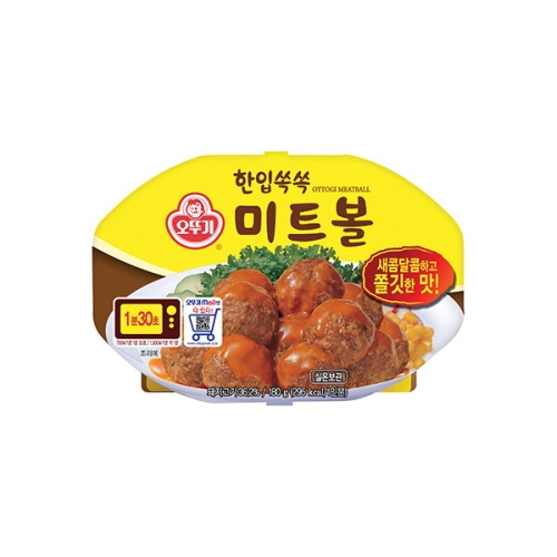 오뚜기  한입쏙쏙 미트볼 180g